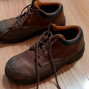 Timberland size 10 steel toe work boots